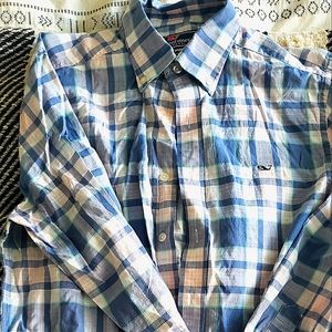 Vineyard vines mens slim fit whale shirt M